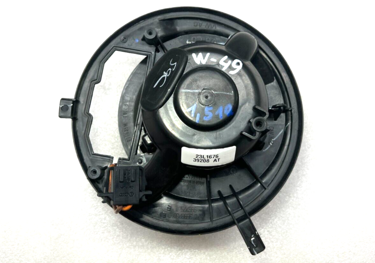 VW Golf Mk6 oriģinālais sildītāja ventilatora ventilatora motors 1K1820015J