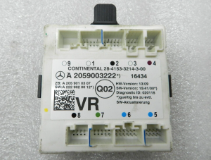 Mercedes C-Class W205 C220D durvju vadības bloks priekšējais labais a2059003222