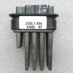 Opel Astra H G G Oriģinālais ventilatora rezistors gaisa kondicionētājs 90512510