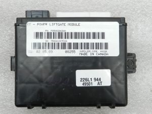 Chrysler Grand Voyager original tailgate control module