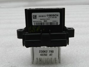 Opel Meriva SE Heating Ventilation Heating Resistance 13503201