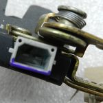 VW Bora oriģinālā aizmugurējo durvju slēdzene 1J5827505E