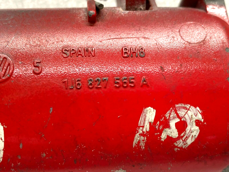 VW ārējais aizmugurējo durvju rokturis 1j6827565a
