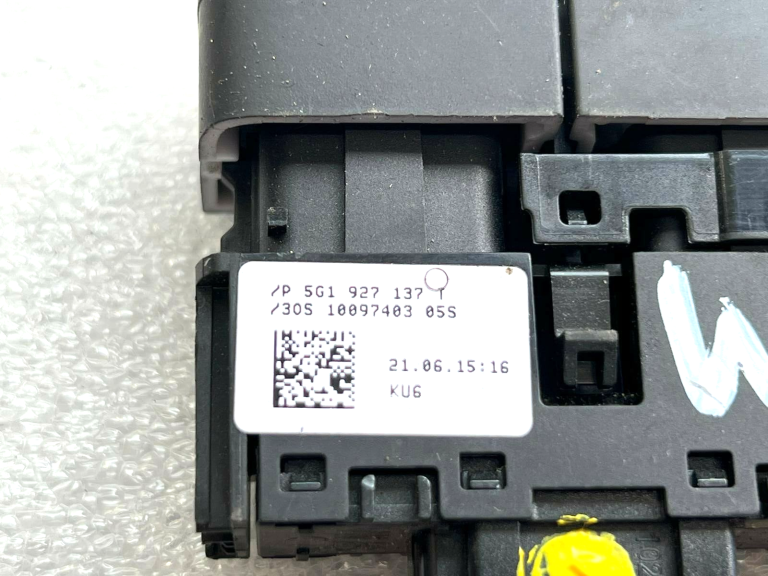 VW Golf 7 slēdzis Eco start stop vadības bloks 5g1927137t