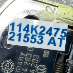 VW Audi stiprinājuma acis fiksētas stiprinājuma acis hromētas 1j0864203d