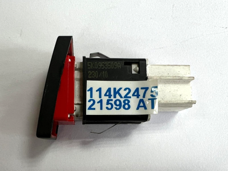 VW slēdzis avārijas gaismas 5k0953509a