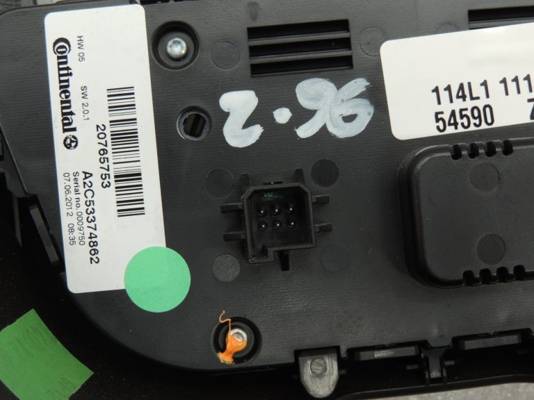 OEM Opel Zafira C Klimata kontroles bloks Klimata kontroles slēdzis 13429876, 20765753