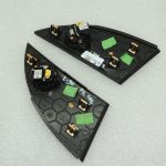 OEM Opel Zafira C skaļruņu vāku komplekts paneļa panelim 20891043, 2089104
