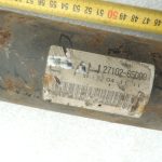OEM Suzuki Grand Vitara II 2.0i aizmugurējā ass kardāna vārpsta 2710265D00