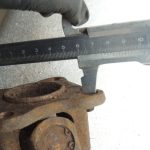 OEM Suzuki Grand Vitara II 2.0 benzīna aizmugurējās ass piedziņas vārpsta 2710265D00