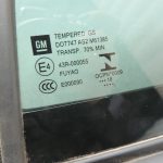 Opel Insignia B Aizmugurējā kreisā durvju loga vadītāja 39134438, 39093084