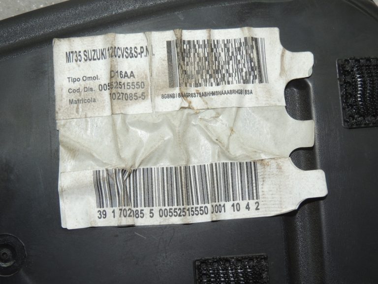 OEM Suzuki SX4 zobrata siksnas vāks 1138262M00