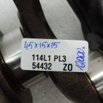 Peugeot 508 1.6THP kloķvārpsta ar gultni 9802962980