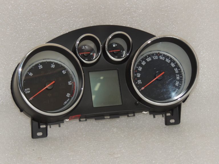 OEM Opel Zafira C spidometra instrumentu klasteris dīzeļdegviela 13374940