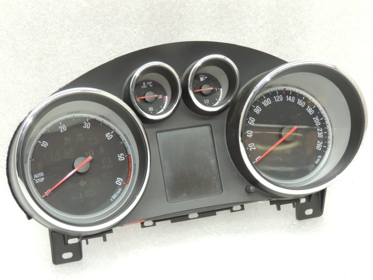 OEM Opel Zafira C spidometra instrumentu klasteris dīzeļdegviela 13374940