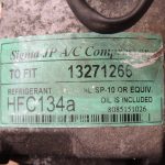 OEM Opel Meriva B 1.3 CDTi gaisa kondicioniera kompresors 13395693