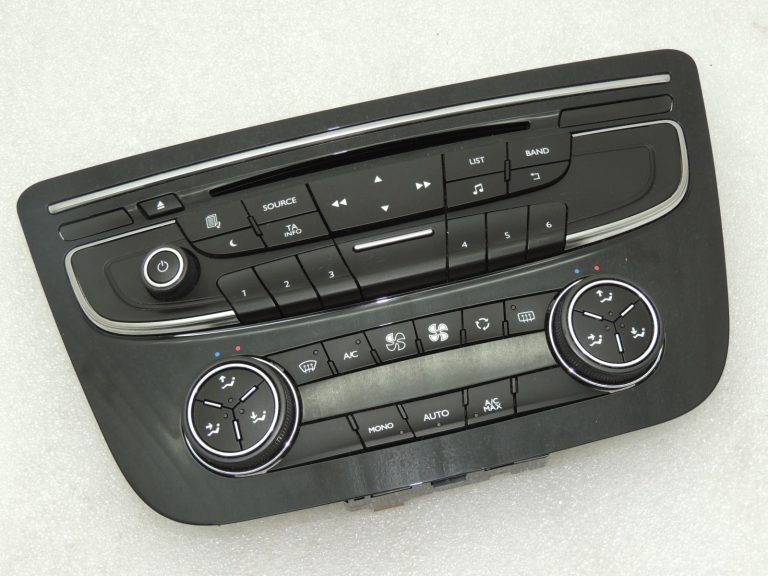 Peugeot 508 W23 Klimata kontroles bloks Radio kontroles bloks Apkures kontroles bloks 98023793XZ