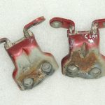 OEM Suzuki Jimny III durvju viru komplekts ZY8: PRL RED