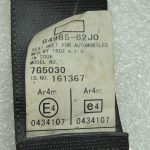 OEM Suzuki Swift aizmugurējā centrālā drošības josta 8490662J02P4Z