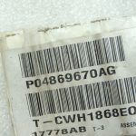 Chrysler Grand Voyager Mk5 Priekšējo lukturu elektroinstalācija 4869670AF