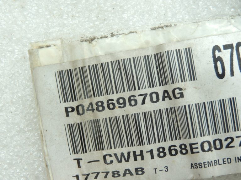 Chrysler Grand Voyager Mk5 Priekšējo lukturu elektroinstalācija 4869670AF