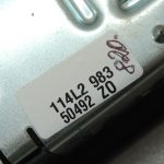 Suzuki Swift I Drošības modulis priekšējā kreisā sēdekļa modulis 85850-62J00-S1S