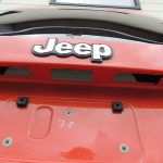 Jeep Renegade BU aizmugurējā bagāžnieka vāka krāsa OMAHA ORANGE VR-562/B