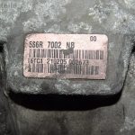 Ford Fiesta 5 V JH1 Fusion JU2 1.6TDCI manuālā pārnesumkārba 5 ātrumu 5S6R7002NB transmisija