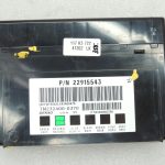 Opel Antara komforta vadības bloks Vadības bloks 22915543 Virsbūves vadības bloks