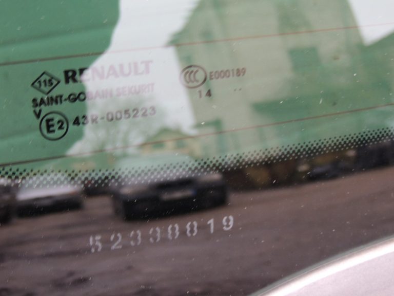 Renault Espace V MK5 JR aizmugurējā bagāžnieka vāka krāsa TEKNG
