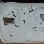 Audi A6 C7 4G Avant Allroad aizmugurējās durvis Aizmugurējās durvis Y9C Ibis White