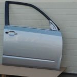 Subaru Forester III SH Durvis priekšējās labās durvis priekšējās labās durvis priekšējās labās durvis krāsa C6Z tērauda sudraba krāsā