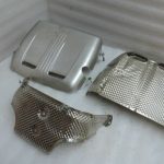 Mercedes W205 C63 AMG turbokompresora izplūdes siltuma vairogs Turbo izplūdes siltuma vairogs