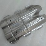 Mercedes W205 C63 AMG Izplūdes kolektors Izplūdes siltuma vairogs Apakšējā daļa A1771512045