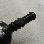 Citroen C3 I Priekšējo lukturu mazgātāja sprausla Priekšējo lukturu mazgātāja sprausla pa labi 9644168880