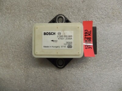 Nissan Qashqai J10 ESP vadības bloka rotācijas ātruma sensors 0265005665 47931JD00A