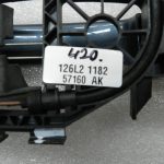 VW oriģināls rokturis ārējais aizmugurējais labais C9C9 K7X KRATZER!!!