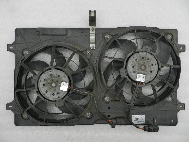 Seat VW oriģinālais radiatora ventilators ar dubulto ventilatora rāmi