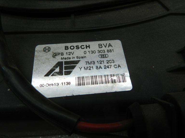 Seat VW oriģinālais radiatora ventilators ar dubulto ventilatora rāmi