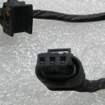 Nissan Qashqai oriģinālā aizmugurējā PDC stāvvietas sensora vadu instalācija