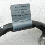Mercedes W212 E200 Oriģinālais akumulatora negatīvais kabelis