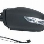 Mercedes Benz A-klases W169 oriģināls ārējais spogulis melns kreisais