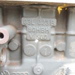 VW Tiguan 5N 08-11 2.0TDI 103kW dīzeļdzinējs CBAB 03L100103X