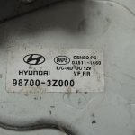 Hyundai I40 CW kombi Aizmugurējā priekšējā stikla tīrītāja motors Aizmugurējā stikla tīrītāja motors 98700-3Z000