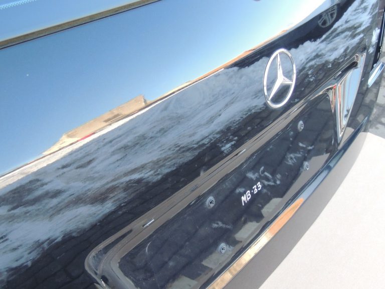 Mercedes B-klases W245 aizmugurējo durvju aizmugurējās durvis, bagāžnieka vāka krāsa 191