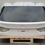 BMW X5 F15 aizmugurējās durvis bagāžnieka vāks Aizmugurējās durvis Mineral White Metallic – A96