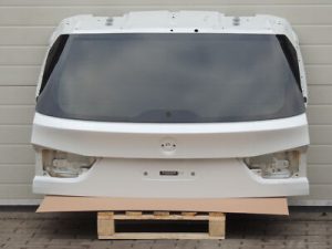 BMW X5 F15 aizmugurējās durvis bagāžnieka vāks Aizmugurējās durvis Mineral White Metallic - A96
