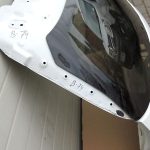 BMW X5 F15 aizmugurējās durvis bagāžnieka vāks Aizmugurējās durvis Mineral White Metallic – A96