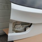 BMW X5 F15 aizmugurējās durvis bagāžnieka vāks Aizmugurējās durvis Mineral White Metallic – A96