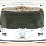 BMW X5 F15 aizmugurējās durvis bagāžnieka vāks Aizmugurējās durvis Mineral White Metallic – A96
